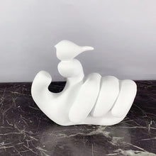 Load image into Gallery viewer, HUMAN HAND HOLDING A BIRD DECORATION