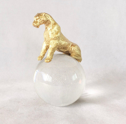 LAZULI CHEETAH ORNAMENT
