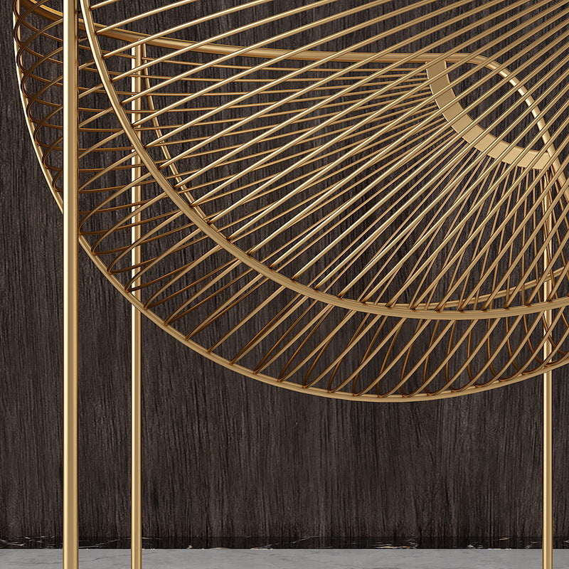 REYNA GOLD IRON WROUGHT CHAIR