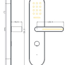 Load image into Gallery viewer, Dexter Smart Lock  Door Handle