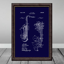 Load image into Gallery viewer, Downloadable Music Saxaphone Wall Art