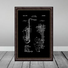 Load image into Gallery viewer, Downloadable Music Saxaphone Wall Art