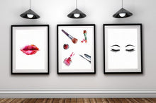 Load image into Gallery viewer, Makeup wall art (set of 3)
