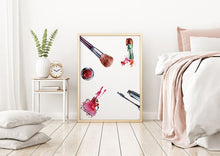 Load image into Gallery viewer, Makeup wall art (set of 3)