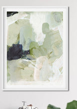 Load image into Gallery viewer, Dew Green Abstract Print (set of 2)
