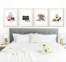 Load image into Gallery viewer, Coco Chanel Beach Wall Art (Set of 4)
