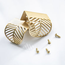 Load image into Gallery viewer, Muriel Gold-Brass Furniture Handles (MOQ of 5)