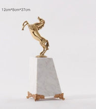 Load image into Gallery viewer, Keith Nordic Horse Ornaments (SET OF 2)
