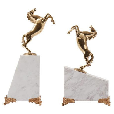 Keith Nordic Horse Ornaments (SET OF 2)