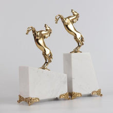 Load image into Gallery viewer, Keith Nordic Horse Ornaments (SET OF 2)
